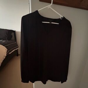 Very nice, quality weight, long sleeve Ann Taylor blouse, size XL.
